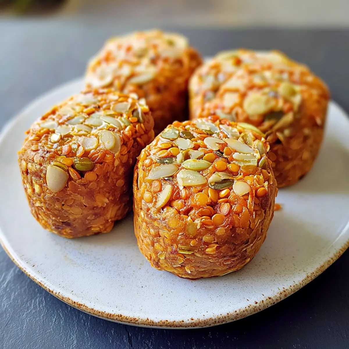 EiweiAbrA¶tchen aus roten Linsen backen tfmflc